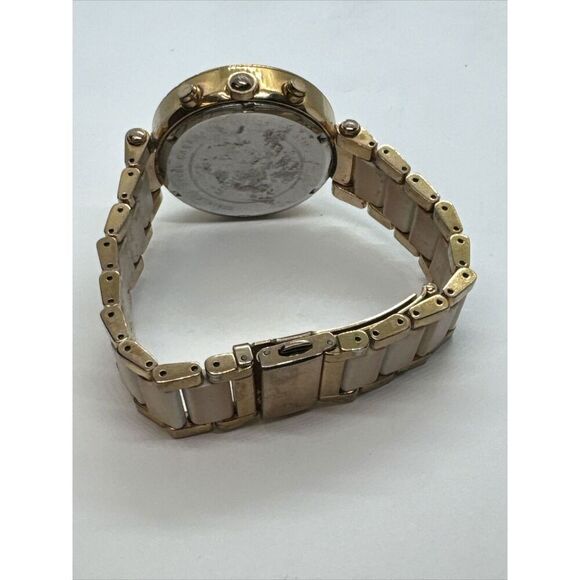 Michael Kors Parker MK5774 Women Two Tone Analog Dial Quartz Wrist Watch JNA380 - Picture 8 of 11